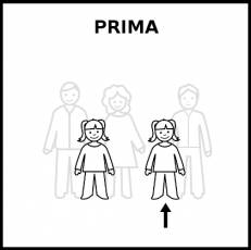 PRIMA - Pictograma (blanco y negro)