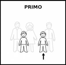 PRIMO - Pictograma (blanco y negro)
