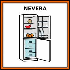 NEVERA - Pictograma (color)