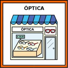 ÓPTICA - Pictograma (color)