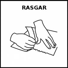 RASGAR - Pictograma (blanco y negro)