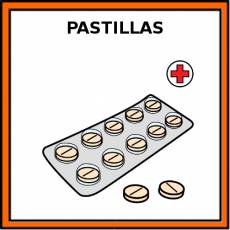PASTILLAS - Pictograma (color)