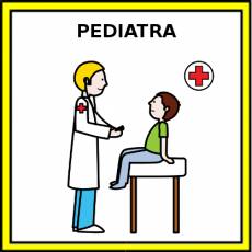 PEDIATRA (HOMBRE) - Pictograma (color)
