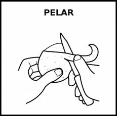 PELAR - Pictograma (blanco y negro)