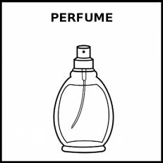 PERFUME - Pictograma (blanco y negro)