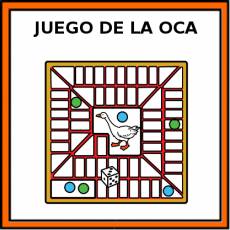 JUEGO DE LA OCA - Pictograma (color)