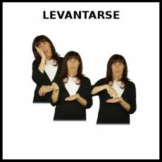 LEVANTARSE (DE LA CAMA) - Signo