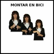 MONTAR EN BICI - Signo