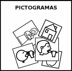 PICTOGRAMAS - Pictograma (blanco y negro)