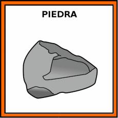 PIEDRA - Pictograma (color)
