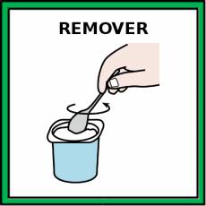 REMOVER (CUCHARA) - Pictograma (color)