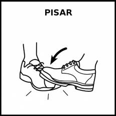 PISAR - Pictograma (blanco y negro)