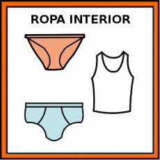 ROPA INTERIOR - Pictograma (color)