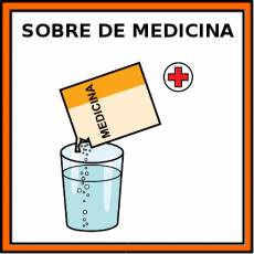 SOBRE DE MEDICINA - Pictograma (color)