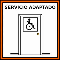 SERVICIO ADAPTADO - Pictograma (color)