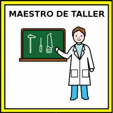 MAESTRO DE TALLER - Pictograma (color)