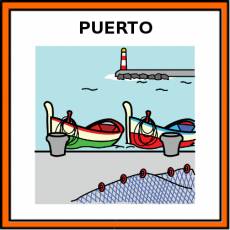 PUERTO (DE MAR) - Pictograma (color)