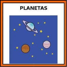 PLANETAS - Pictograma (color)