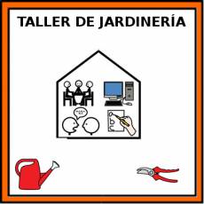 TALLER DE JARDINERÍA - Pictograma (color)