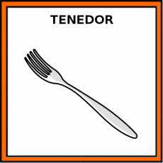 TENEDOR - Pictograma (color)
