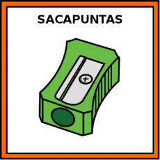 SACAPUNTAS - Pictograma (color)