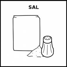 SAL - Pictograma (blanco y negro)