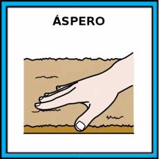 ÁSPERO - Pictograma (color)