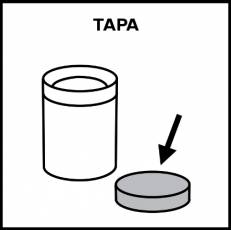 TAPA - Pictograma (blanco y negro)
