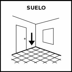 SUELO - Pictograma (blanco y negro)