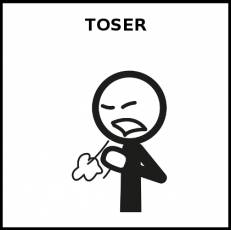 TOSER - Pictograma (blanco y negro)