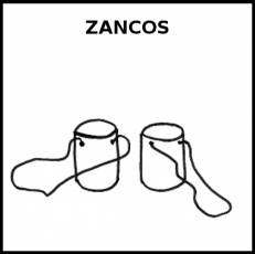 ZANCOS - Pictograma (blanco y negro)