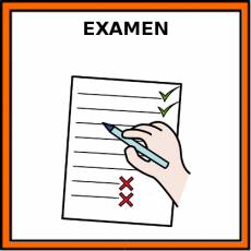 EXAMEN - Pictograma (color)