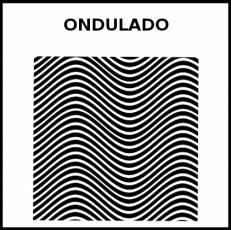 ONDULADO - Pictograma (blanco y negro)