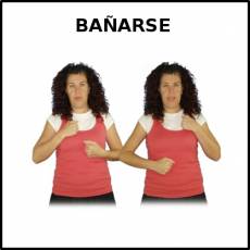 BAÑARSE - Signo