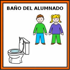BAÑO DEL ALUMNADO - Pictograma (color)