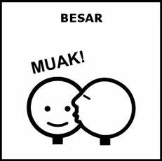 BESAR - Pictograma (blanco y negro)