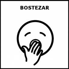 BOSTEZAR - Pictograma (blanco y negro)