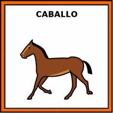CABALLO - Pictograma (color)