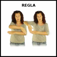 REGLA (MEDIDA) - Signo
