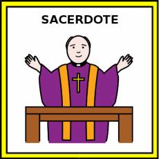 SACERDOTE - Pictograma (color)
