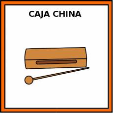 CAJA CHINA - Pictograma (color)