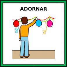 ADORNAR - Pictograma (color)