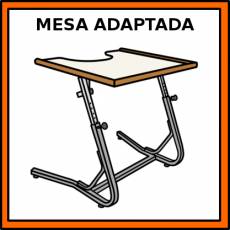MESA ADAPTADA - Pictograma (color)