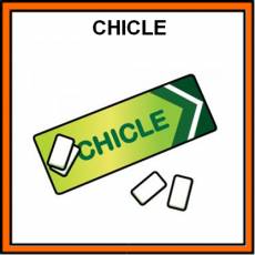 CHICLE - Pictograma (color)