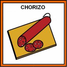 CHORIZO - Pictograma (color)