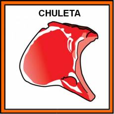 CHULETA - Pictograma (color)