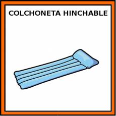 COLCHONETA HINCHABLE - Pictograma (color)