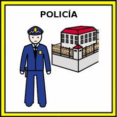 POLICÍA (HOMBRE) - Pictograma (color)