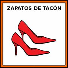 ZAPATOS DE TACÓN - Pictograma (color)