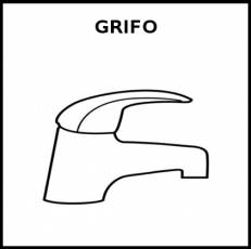 GRIFO - Pictograma (blanco y negro)